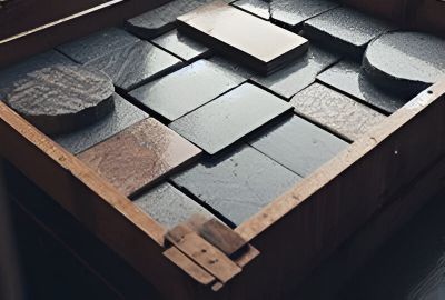 Why Are My Natural Stone Tiles Wet When Delivered?